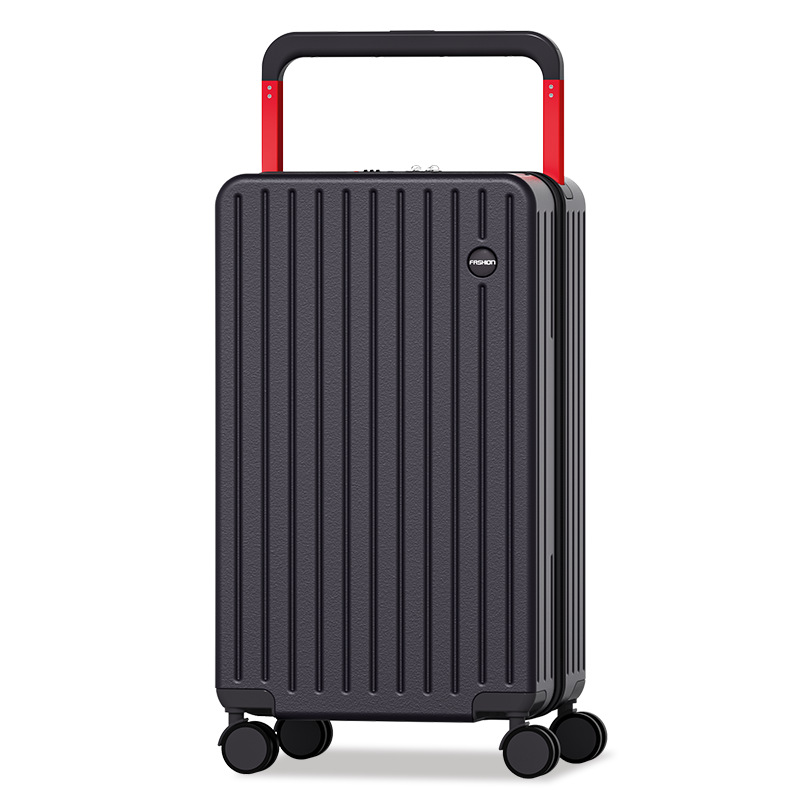 Nuevo equipaje de carro ancho Caja de contraseña para mujer Maleta de gran capacidad Rueda universal Maleta de maleta para hombre de 20 pulgadas