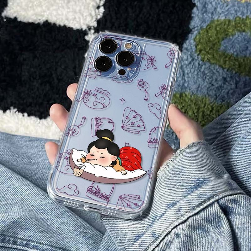 Protective Phone Case For Iphone 16 15 14 13 12 11 Pro Max Milk Tea_voghion.com