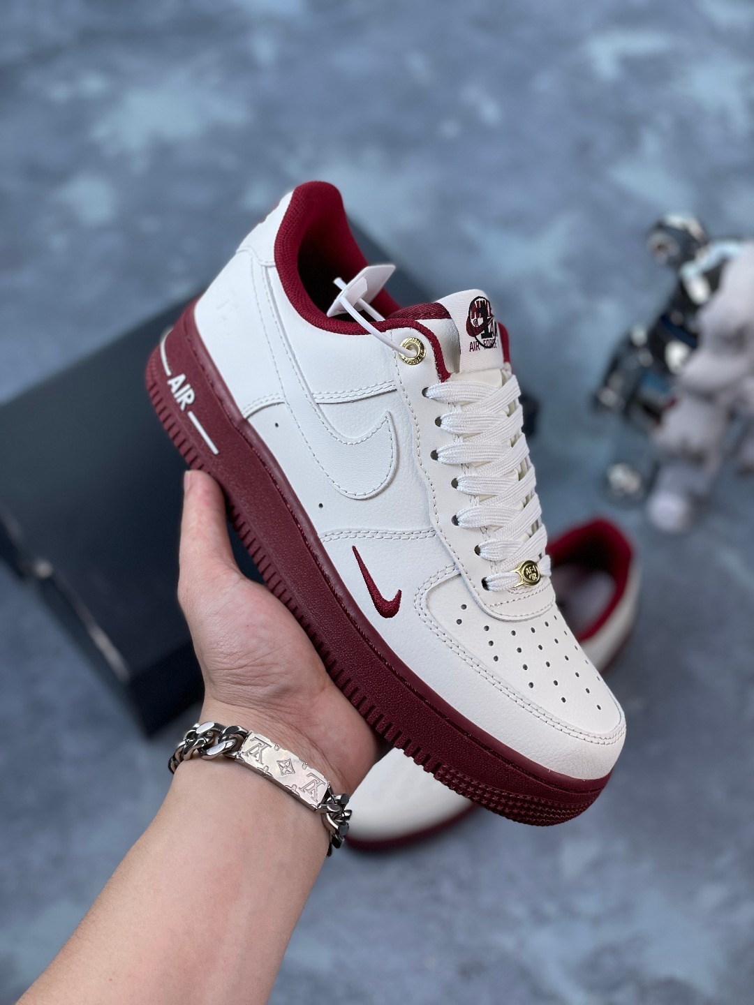 라이스 화이트 와인 레드