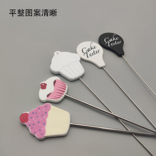 Factory Wholesale 304 Cake Test Needle Stainless Steel Mixing Stick Biscuits Raw and Cooked Household DIY Baking Tools Customization