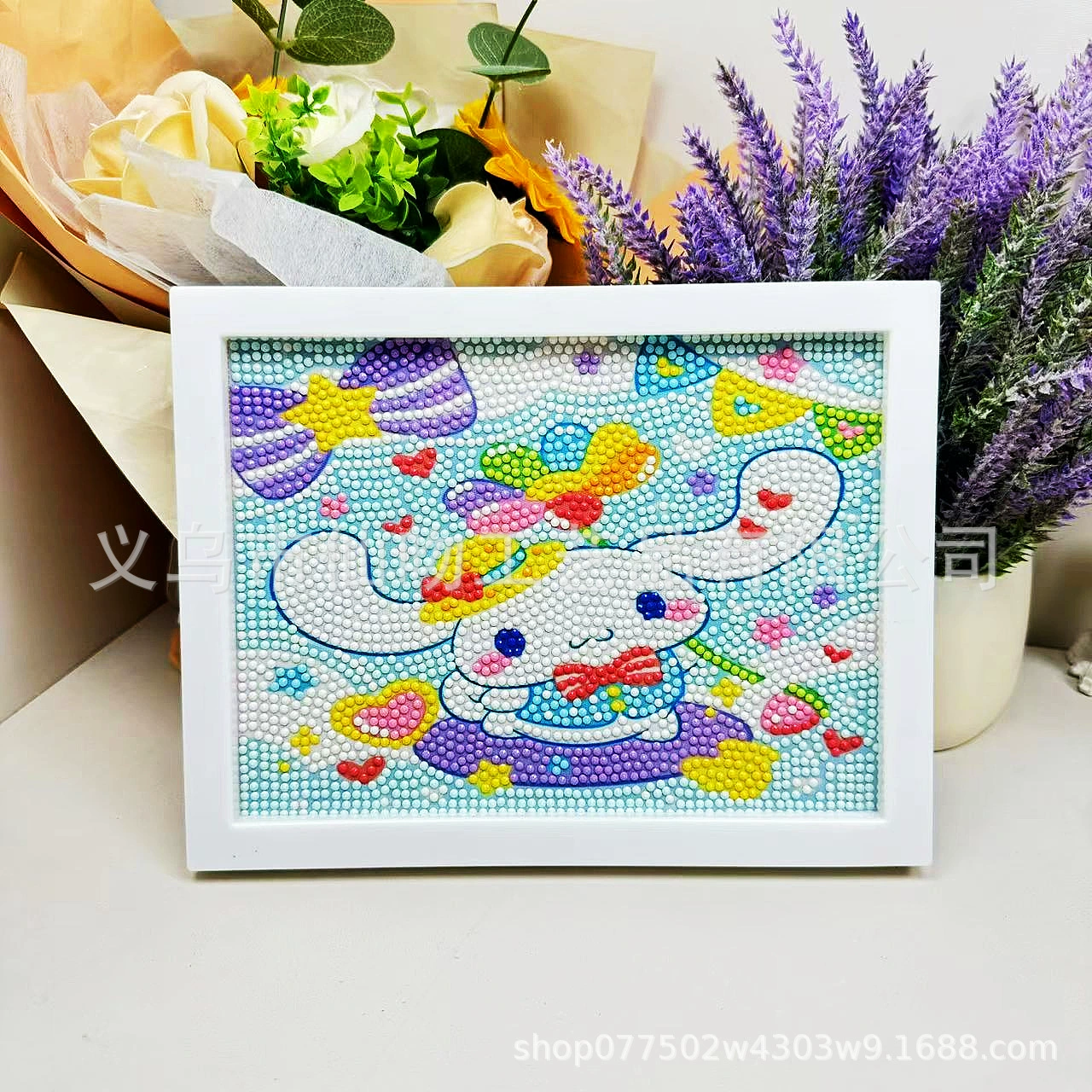 Набор для алмазной живописи Sanrio Kuromi, 17×22 см пластиковая рамка, набор для творчества DIY для детей