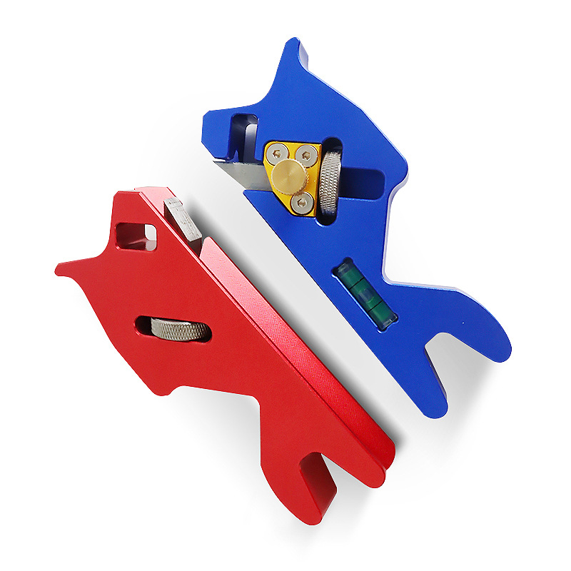 Carpintería Biselado cepillado manual 45 ° Bisel recorte cepillado eliminación de esquina ángulo de limpieza cuchillo de cepillado multi-bit conmutable DIY