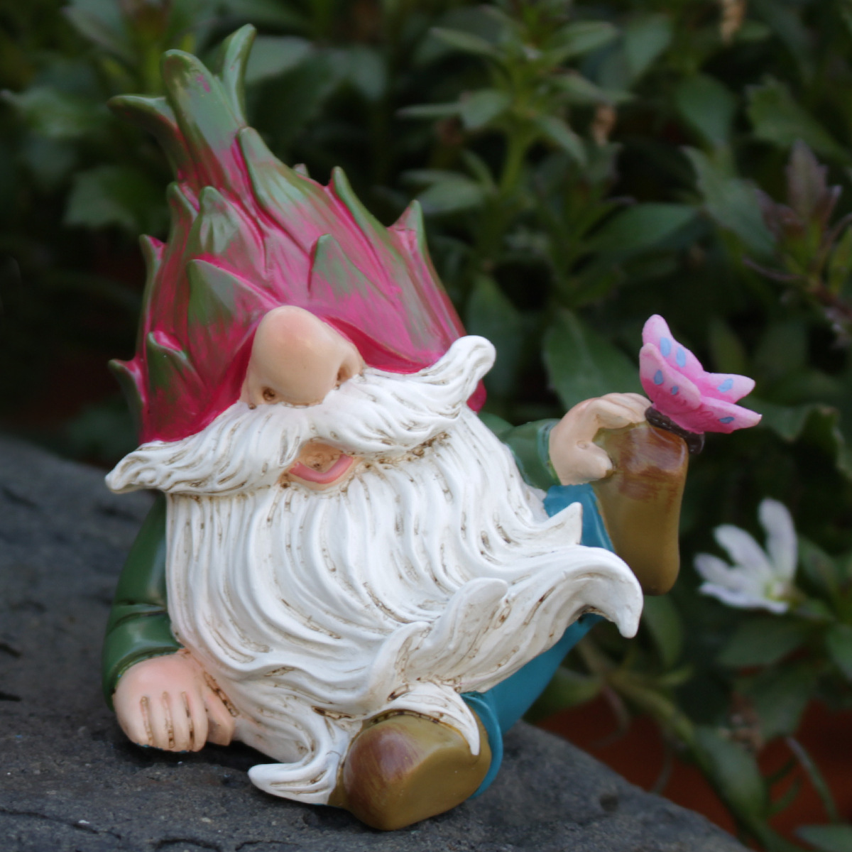 Creative Gift Fruit and vegetable dwarf shape decoration resin crafts courtyard micro landscape decoration outdoor garden decoration