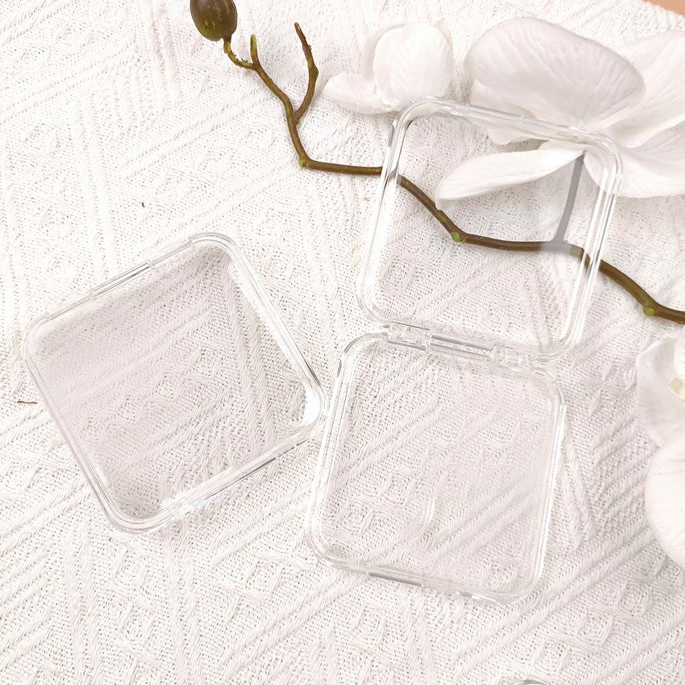 Caja de almacenamiento de uñas de alta gama nueva caja de embalaje de uñas caja de almacenamiento de uñas caja de regalo de plástico transparente image 4