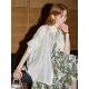 Wind feeling wave grain [lyocell fabric] Kuhnma family loose long sleeve shirt women's 2024 summer new coat