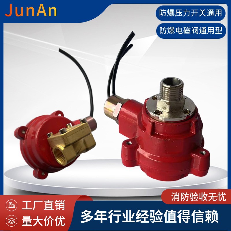 雨淋报警阀防爆压力开关ZSJY-EX-WX 防爆电磁阀ZSCFD1-P-15-16-EX