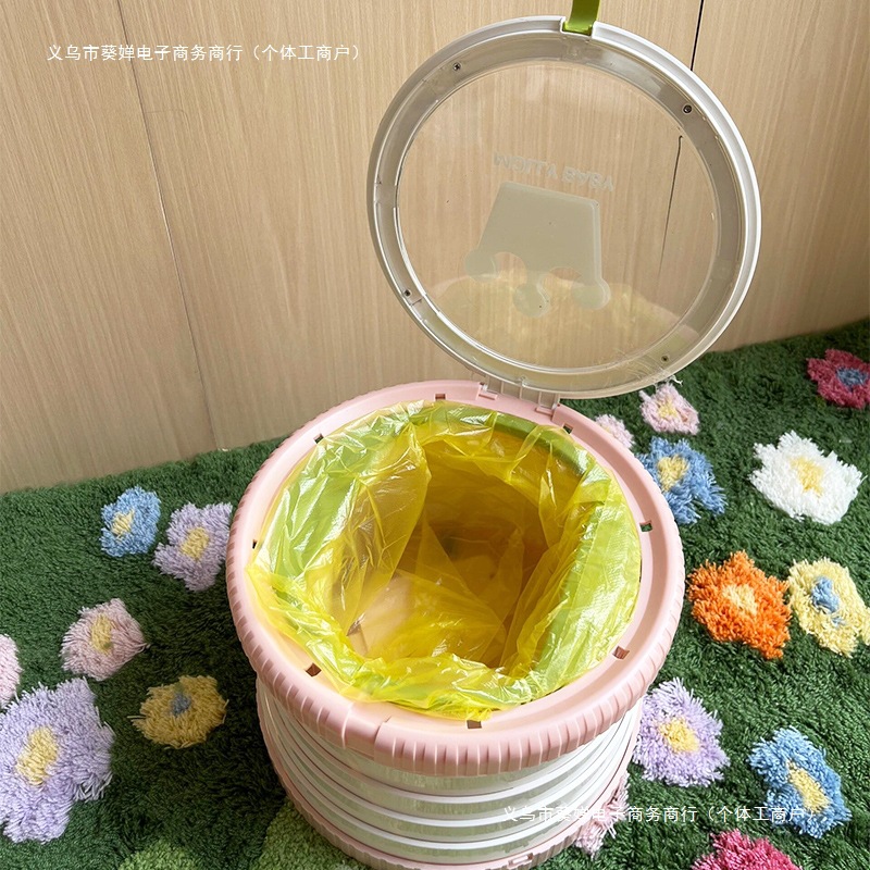 Car Portable Emergency Folding Travel Outing Baby Urinal Toilet Potty Adult Toilet Children