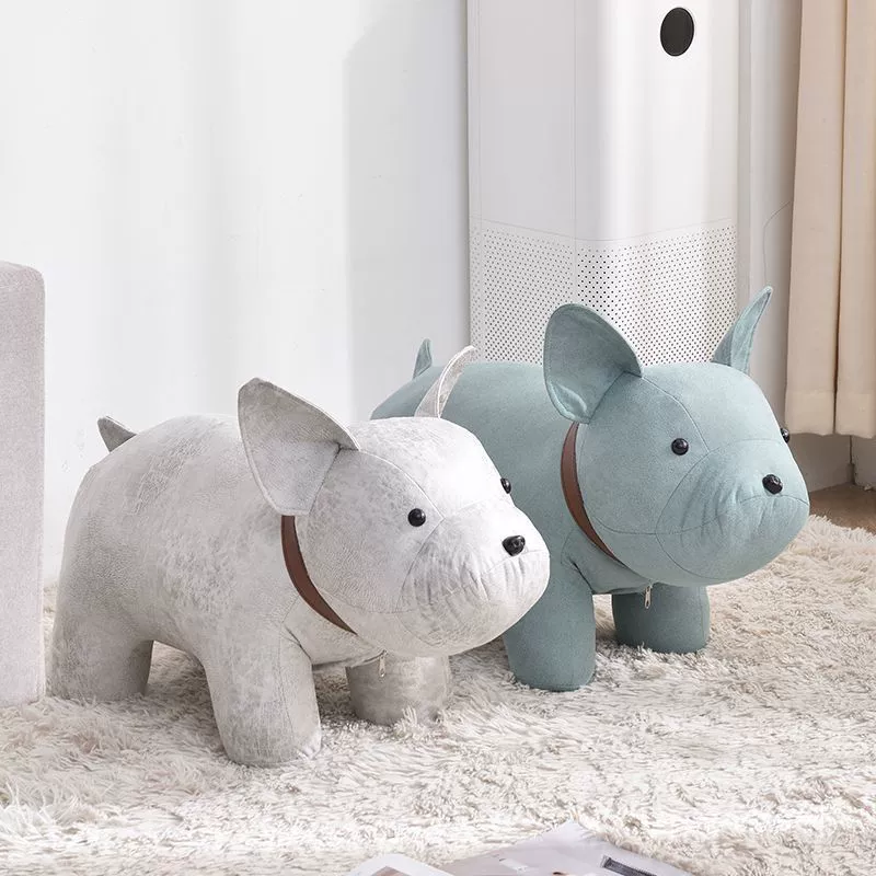 Модный детский табурет для собак, на котором домашнее животное может сидеть, супер милый, простой табурет для смены обуви в гостиной, стандартный предмет, без дерева