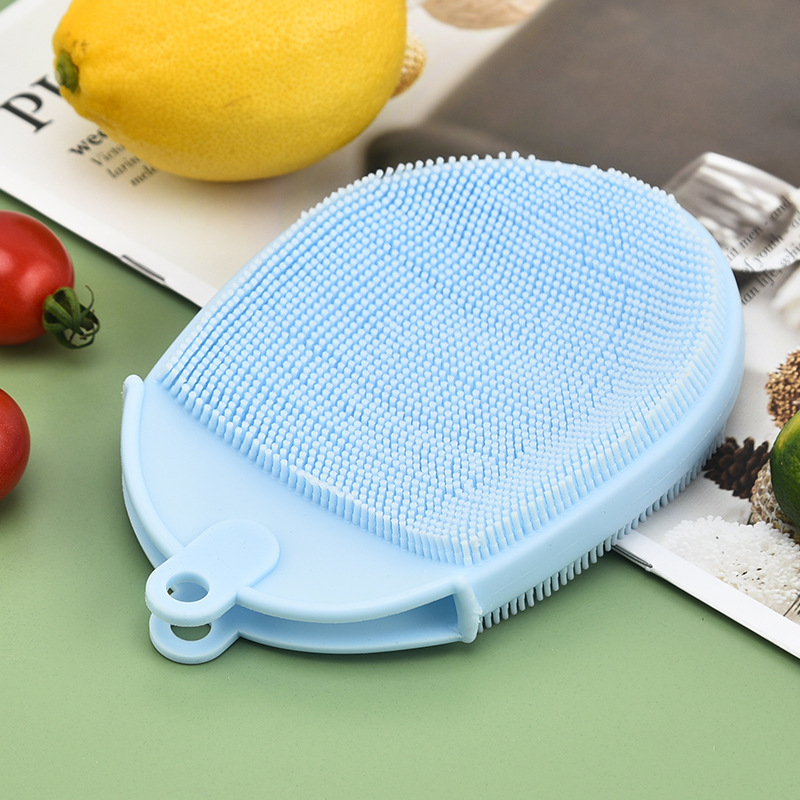 Multifuncional, duradero, no fácil de mancharse de aceite, cepillo mágico de limpieza, tazón de cocina, herramienta de cocina de tela limpia para el hogar