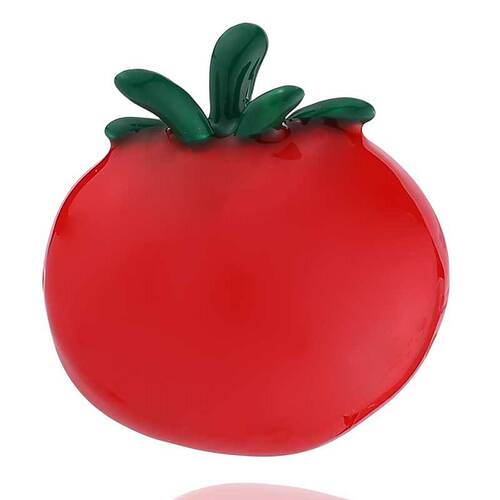 Creative new fruit brooch ins trendy anti-exposure oil dripping safety pin pitaya cherry durian collar pin for women