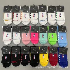 19nba エリートバスケットボールソックス ローカット 吸汗性 スポーツソックス メンズ タオル底 厚手 通気性 プロバスケットボール