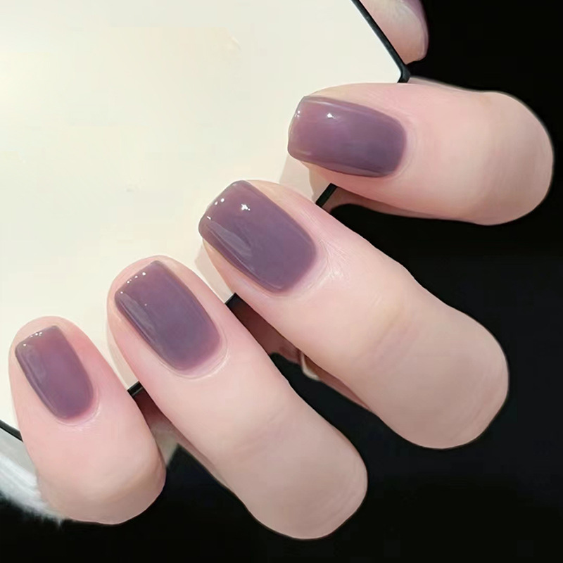 Solid Color Dressing Armor Removable Nail Nail Nail Nail Nail Patch 24 Pieces Solid Color Dressing Armor Removable Nail Nail Nail Nail Nail Patch 24 Pieces