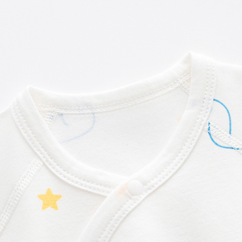 Newborn baby clothes spring and autumn long-sleeved onesies autumn butterfly clothes men and women 0-6 months baby crawling clothes
