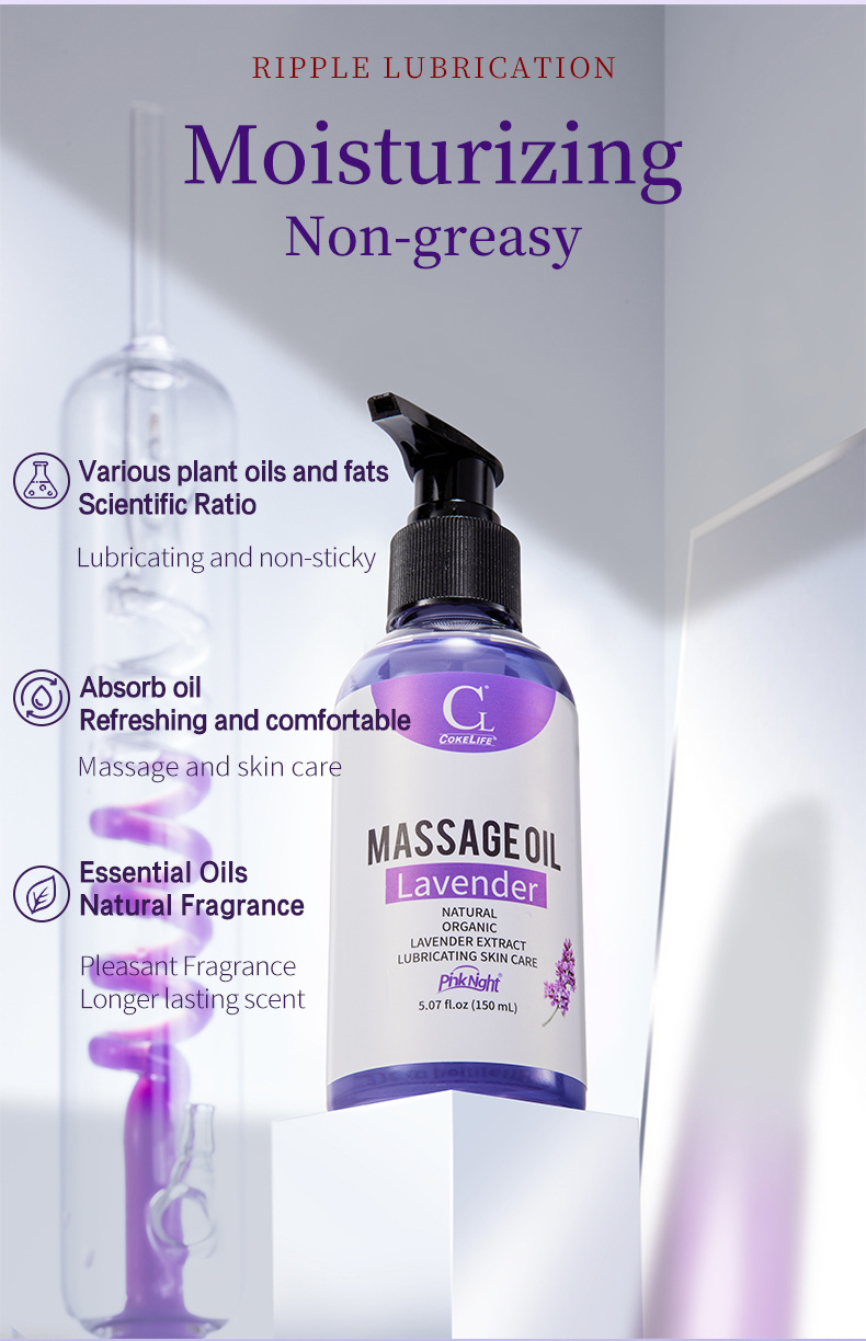 Lavendel massage olie hydraterend voor de huid_voghion.com