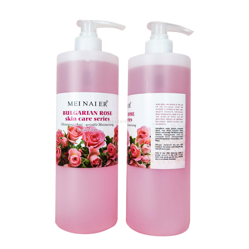 Cross-Border Rose Water Toner Moisturizing, Refreshing, Oil-Controlling, Hydrating, Pore-Brightening, Firming Rose Softening Water 1000ml Cross-Border Rose Water Toner Moisturizing, Refreshing, Oil-Controlling, Hydrating, Pore-Brightening, Firming Rose Softening Water 1000ml