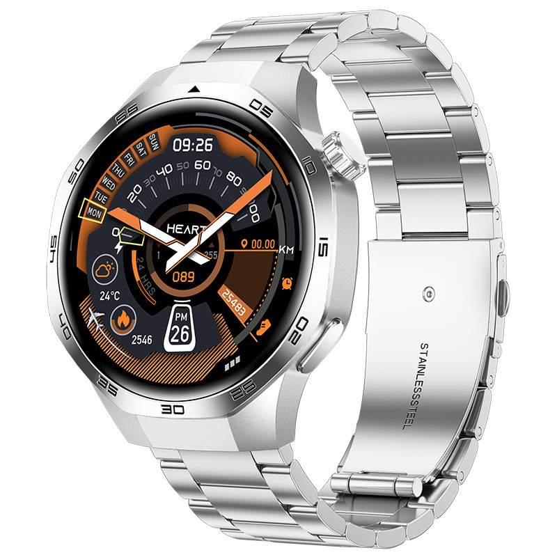 Nuevo Watch5 Max reloj inteligente Bluetooth llamada frecuencia cardíaca pedómetro de oxígeno para hombres reloj de 1,53 pulgadas