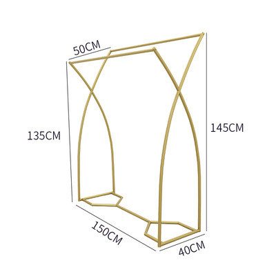 나노 골든 더블 로우 아일랜드 프레임 150cm 길이
