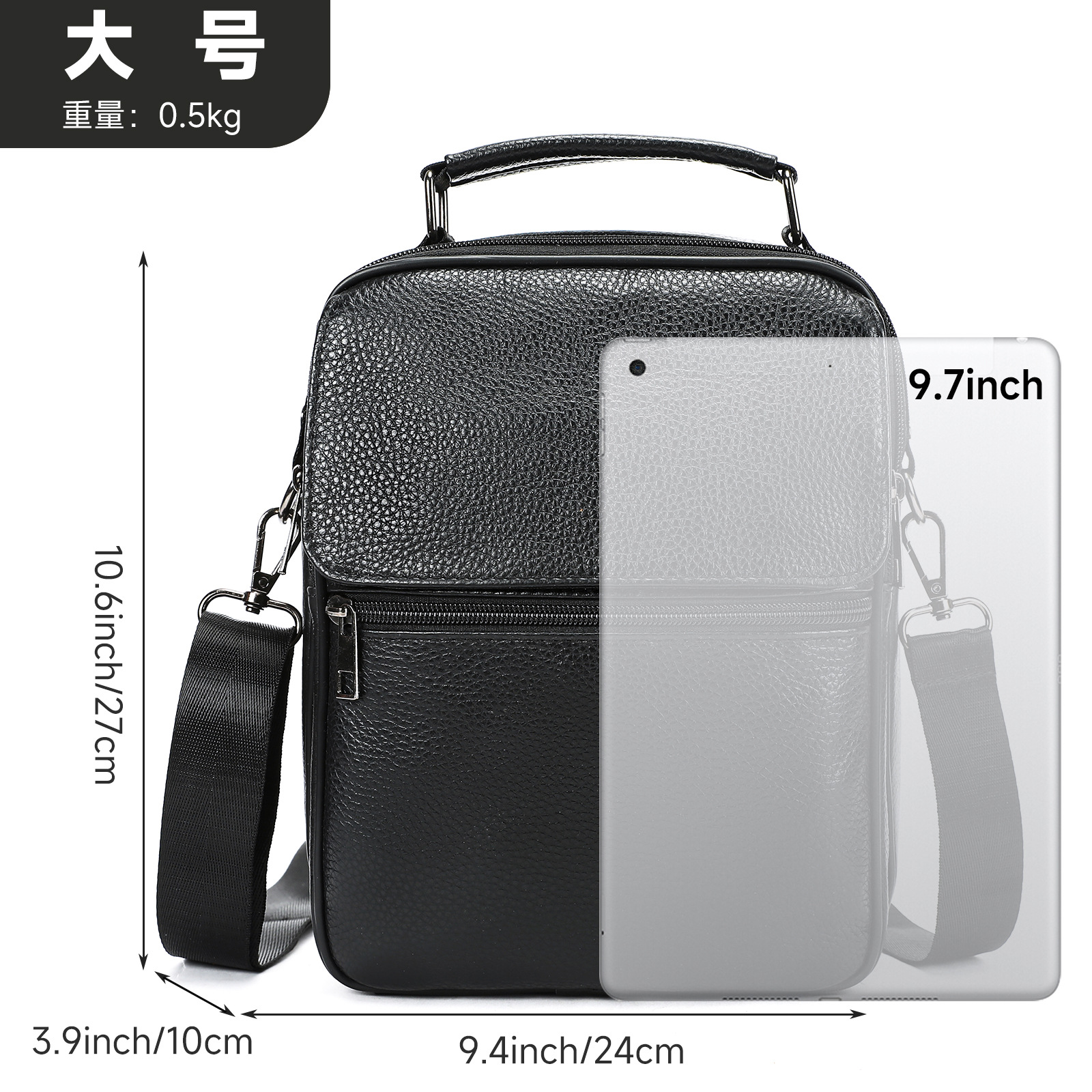 Ventas transfronterizas calientes de cuero para hombres mochila deportiva al aire libre mochila texturizada retro colección de bolsos de hombro