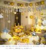 Happy Birthday Happy Balloon Set HappybirthDay Adult Birthday Background Wall layout aluminum membrane balloon