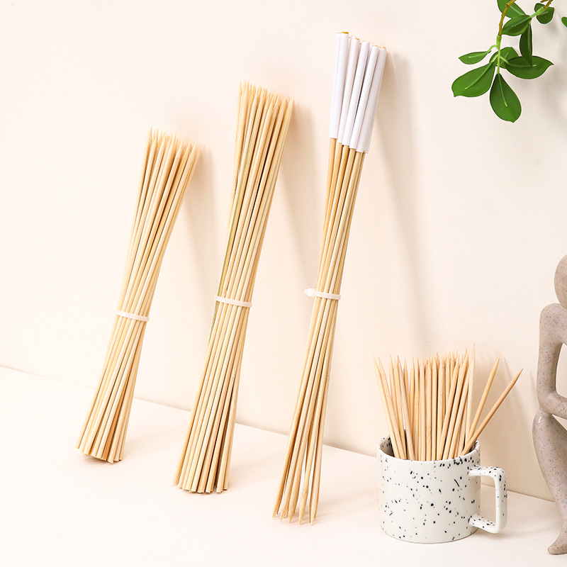 竹签花束零食棒棒糖鲜花包装手工diy材料包花纳米胶花艺花杆签子