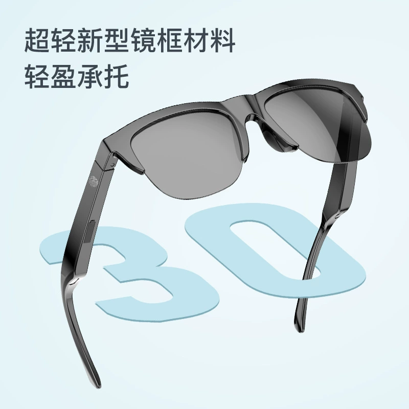 Умные беспроводные очки-наушники, солнцезащитные, Bluetooth, защита зрения
