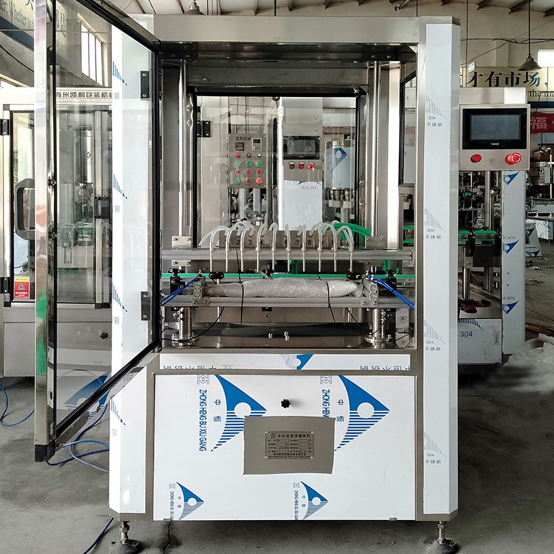 全自动燕窝灌装机 口服液酵素液灌装机 口服液灌装旋盖贴标生产线