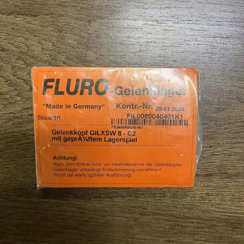 德国FLURO进口 G14XSW  G16XSW  G20XSW 杆端关节轴承 全新正品