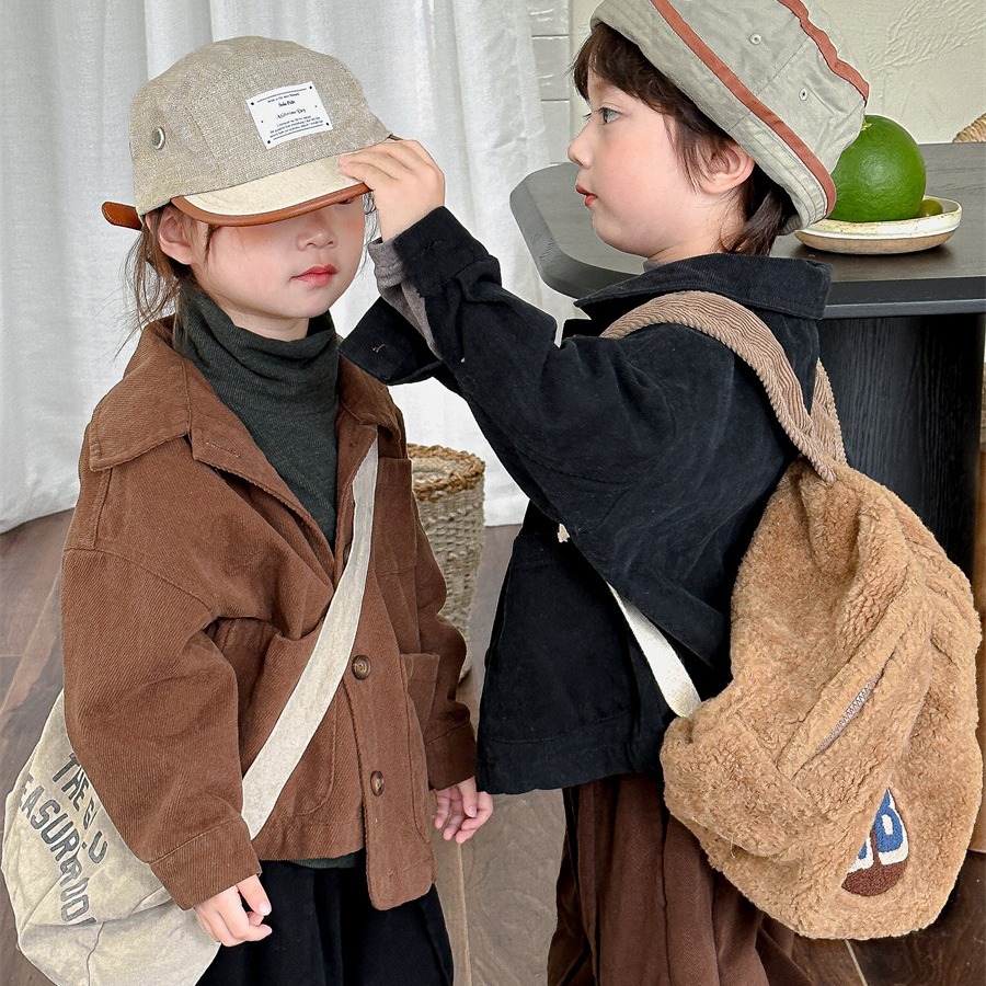 Jiaye Children's Children's Spring Solid Color Twill Cotton Suit Jacket For Men And Women Baby Western Style Small Suit