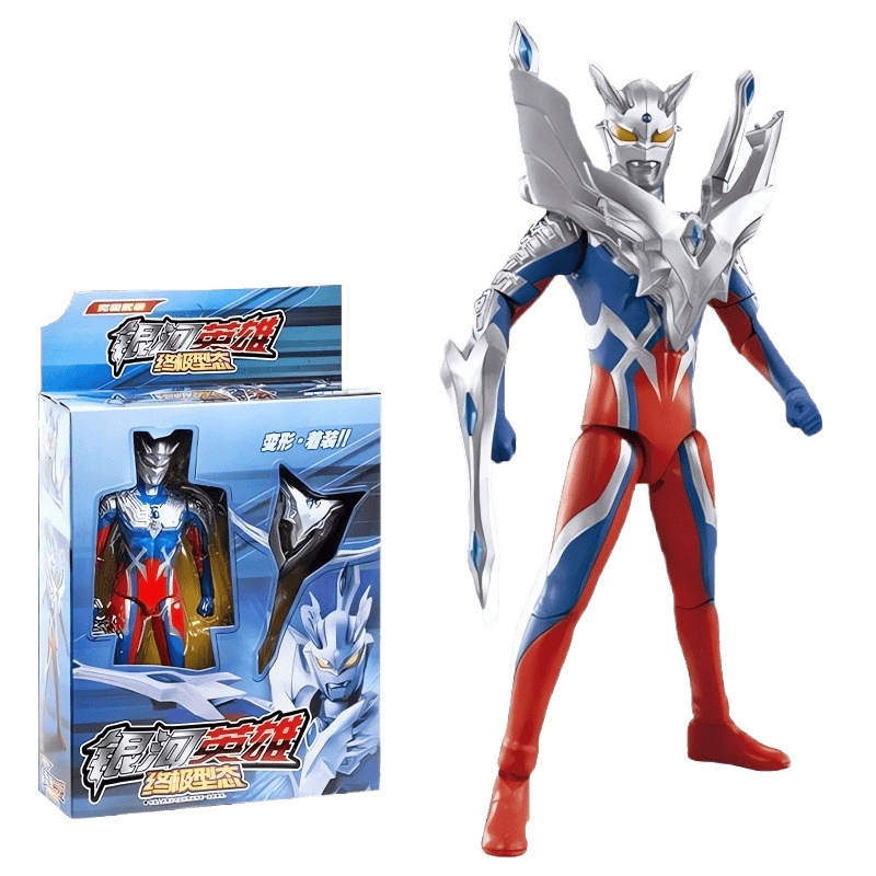 Ультра, золотой Ultraman Tiga, игрушка для мальчиков, подвижная минифигура, кукла