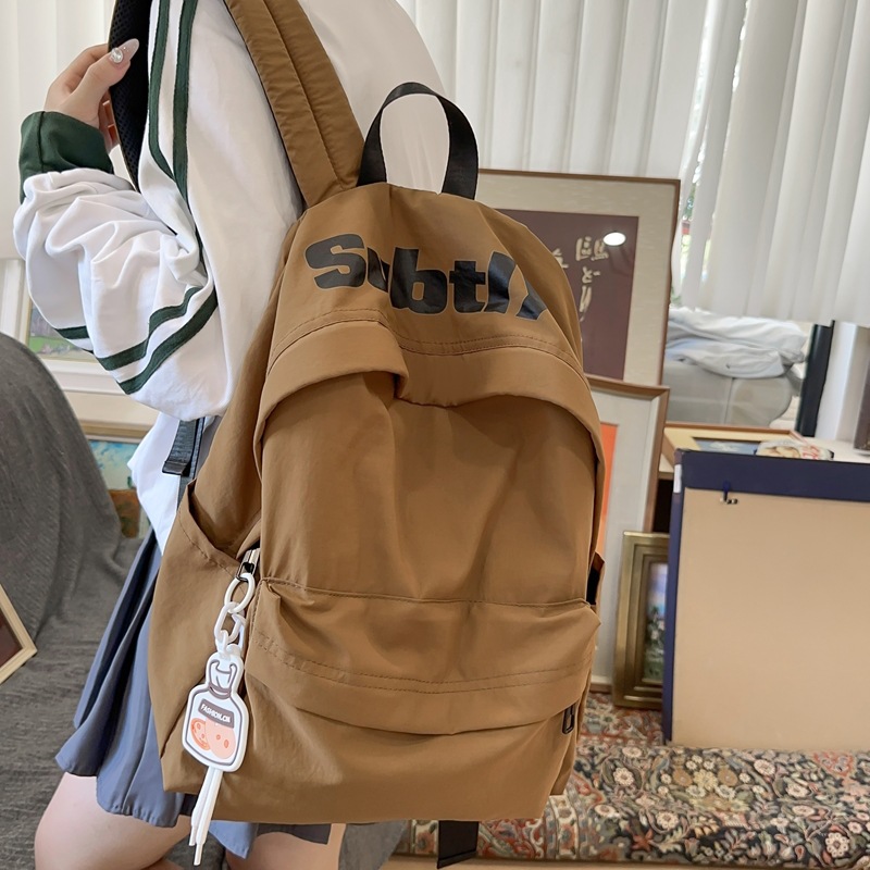 Mochila de gran capacidad para mujer 2024 nueva mochila de ocio ligera de viaje de otoño