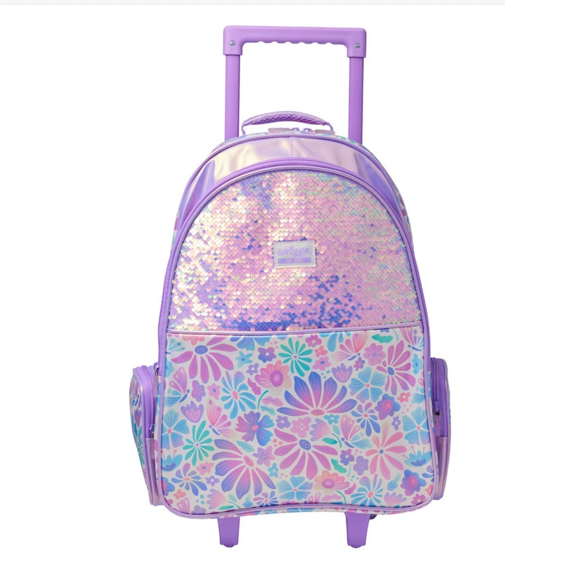 Австралийский Smiggle школьный рюкзак «Петалс», для начальной и средней школы, мультяшный, большая вместимость, сумка для еды