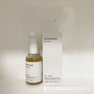 Mixsoon Soybean Essence Facial Deep Moisturizing Essence Exfoliating Hydrating Snail White Bean Essence 50ml