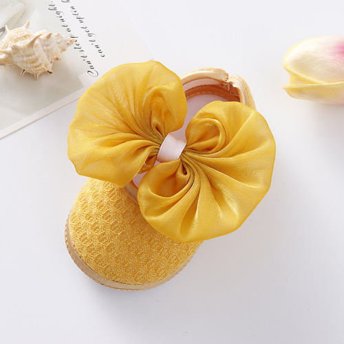  New Baby Shoes Newborn Baby Shoes 0-1 Years Old Children's Shoes Soft Soled Princess Shoes 3-6-9 Months Toddler Shoes