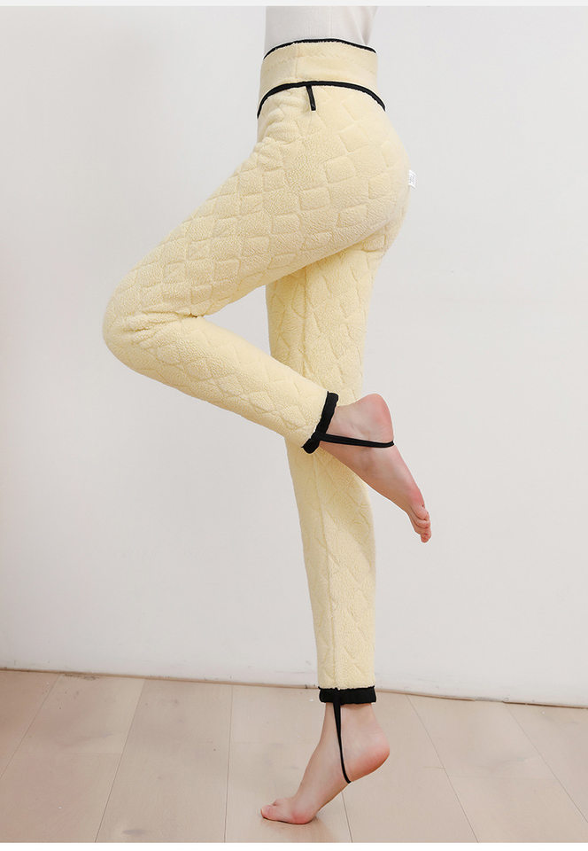 Quần legging giữ nhiệt nữ siêu dày lót nhung cừu, cạp cao, có bản nâng cấp đệm lưng và đầu gối — [Phiên bản cơ bản không có miếng đệm eo và miếng đệm đầu gối] Thư viện lụa cừu cừu cực dày, [Phiên bản nâng cấp của miếng đệm thắt lưng và đầu gối tích hợp] Thư viện lụa cừu cừu cực dày chi tiết 32