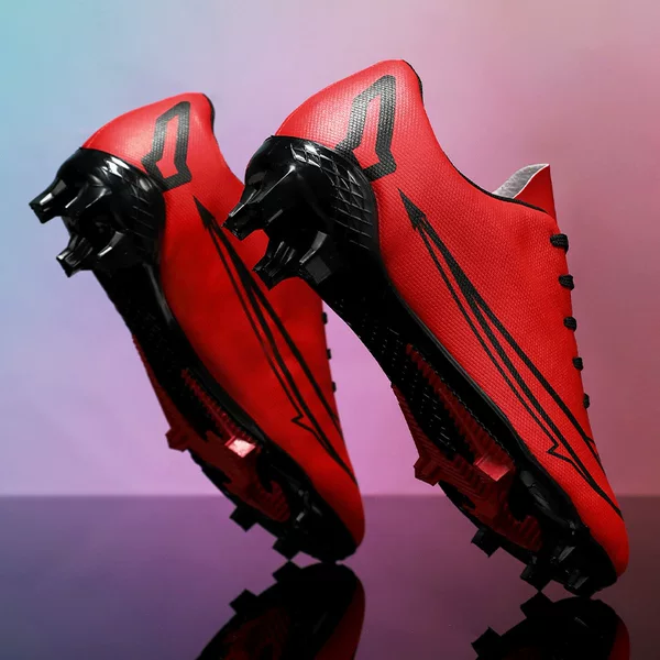 New Long Spike Football Shoes for Men, Low-Cut Broken Spikes, Adult Youth Student Sports Shoes, Training Football Shoes, Cross-Border