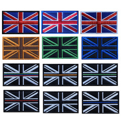 Jiasheng Outdoor Embroidered Banner with Hook and Loop Fastener, Heat Transfer Vinyl Sticker, Cross-border Magic Tape, Flags of Various Countries