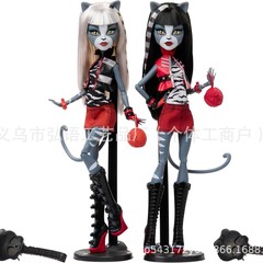 フィギュアMeowlodyとPurrsephoneコレクションのレプリカは、子供の棚と日记が付いています