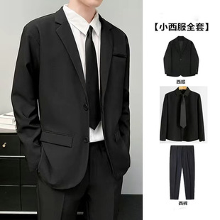 New Business Suit Suit Men's Professional Daily Work Uniform Casual Suit Office Work Clothes Wedding Suit