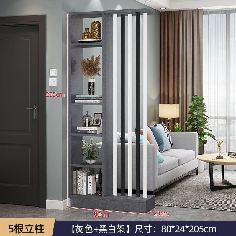 落地屏风隔断客厅2025新款家用中式创意隔断入户正对门装饰屏风柜|undefined