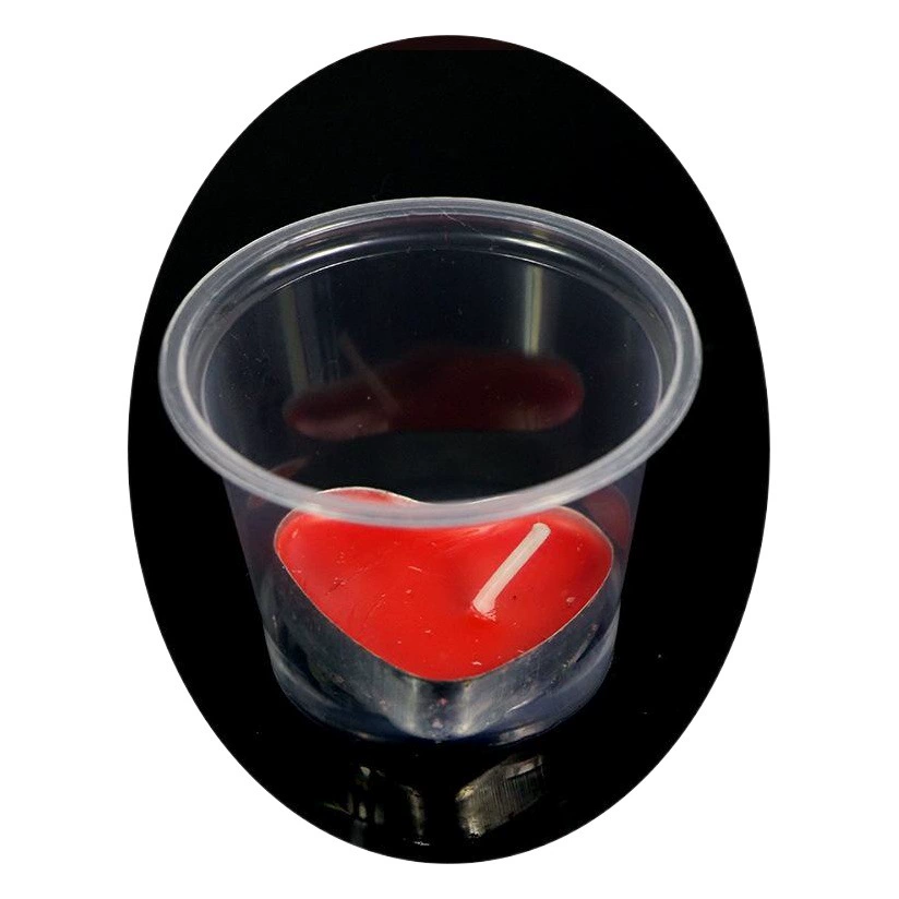 Свеча ветрозащитная чашка романтическая упаковка специальная маленькая Нижняя чашка пластиковая одноразовая пробная чашка для напитков прозрачная поли чашка производители оптом