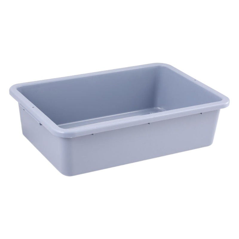 Plastic Hotel Bowl and Plate Collection Basin, Thickened Food Collection Basin, Tableware Collection Basin, Kitchen Storage Vegetable Washing Basin, Security Inspection Basket Wholesale