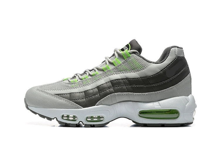 Подлинные мужские кроссовки Nike official AJ низкого верха AIR MAX 95 ретро с воздухоподушкой, проходимость, дышащие кроссовки для спорта и бега