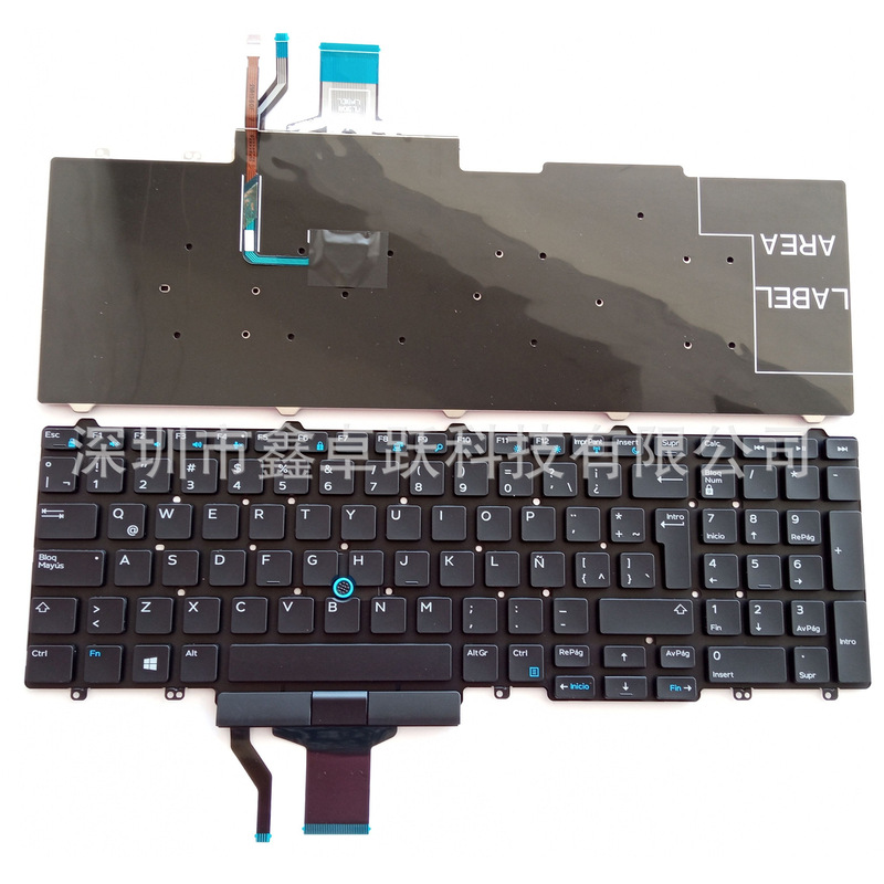 LA for Dell Latitude E5550 E5570 5550 5580 5590 5591 keyboard