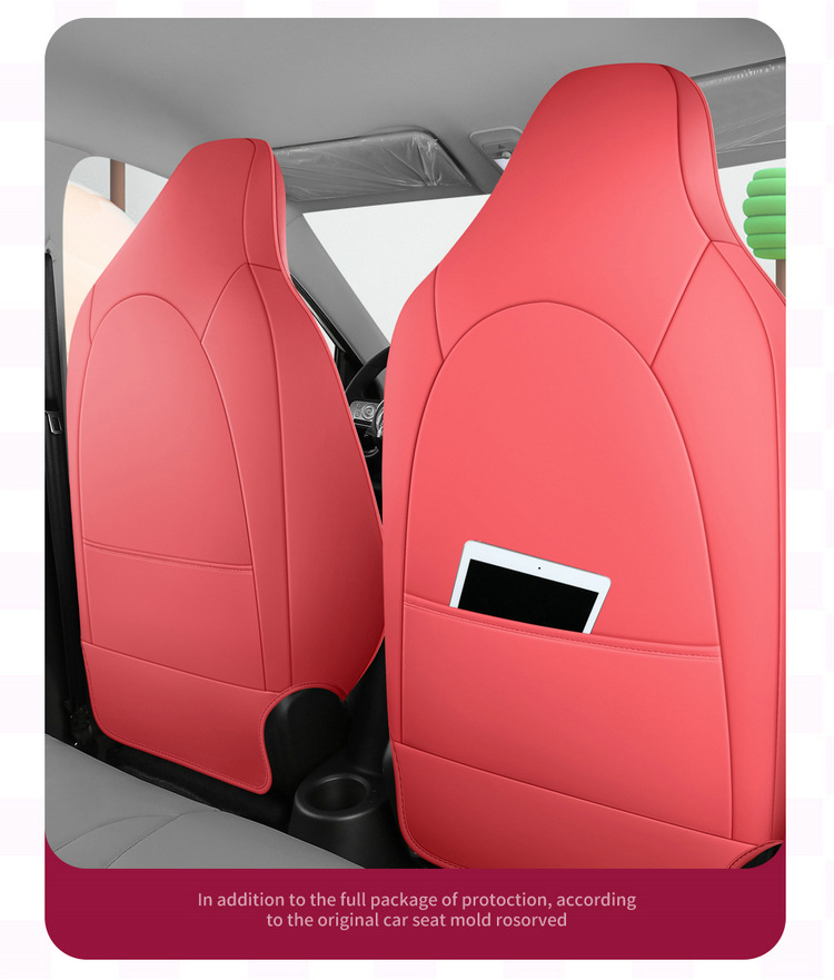 Suitable for 2024 third-generation Wuling Hongguang MINI Macaron car seat cover cartoon cute full surround