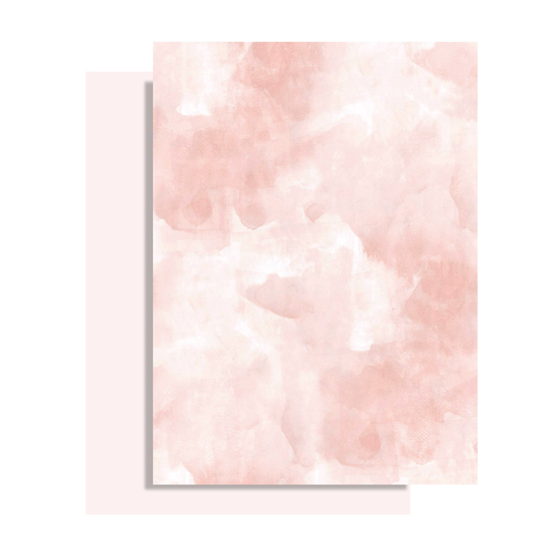 Nuevo papel de color de acuarela, papel de algodón impermeable, ramo de regalos, papel de envoltura de flores hechas a mano, papel de embalaje de flores DIY
