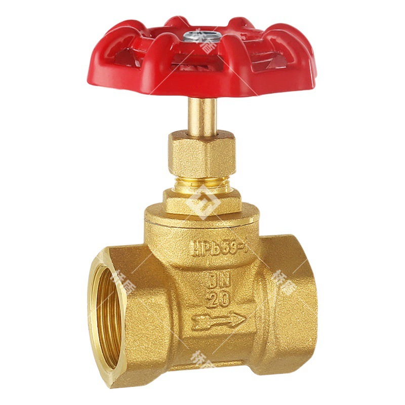 Мостовой щиток клапан 59-1 полный латунный запорный клапан водопроводной воды односторонняя ковка инженерных Медный запорный клапан оптом