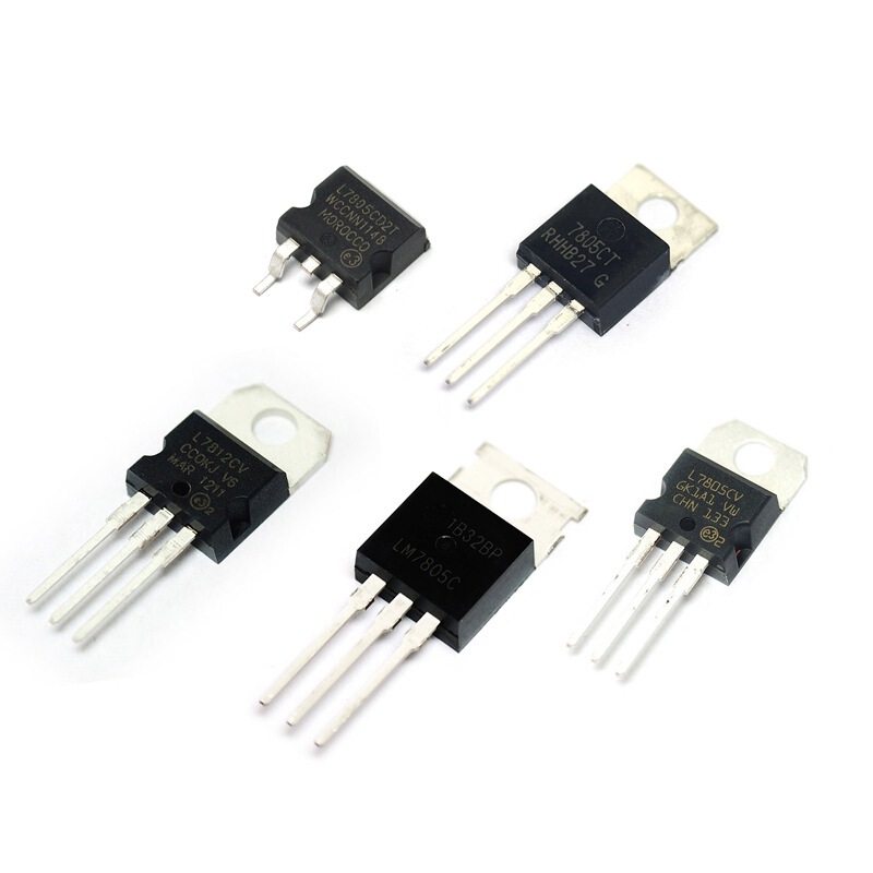 Lm7805 Lm7805Ct Three-Terminal Regulator Transistor L7805Cv/Cd2T Lm317T L7812Cv