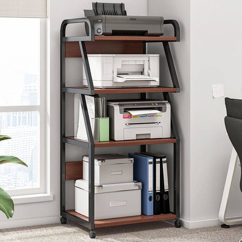 Printer Storage Rack, Floor-Standing Cabinet, Storage Shelf, Movable Office Desk Computer Host Stand Printer Storage Rack, Floor-Standing Cabinet, Storage Shelf, Movable Office Desk Computer Host Stand