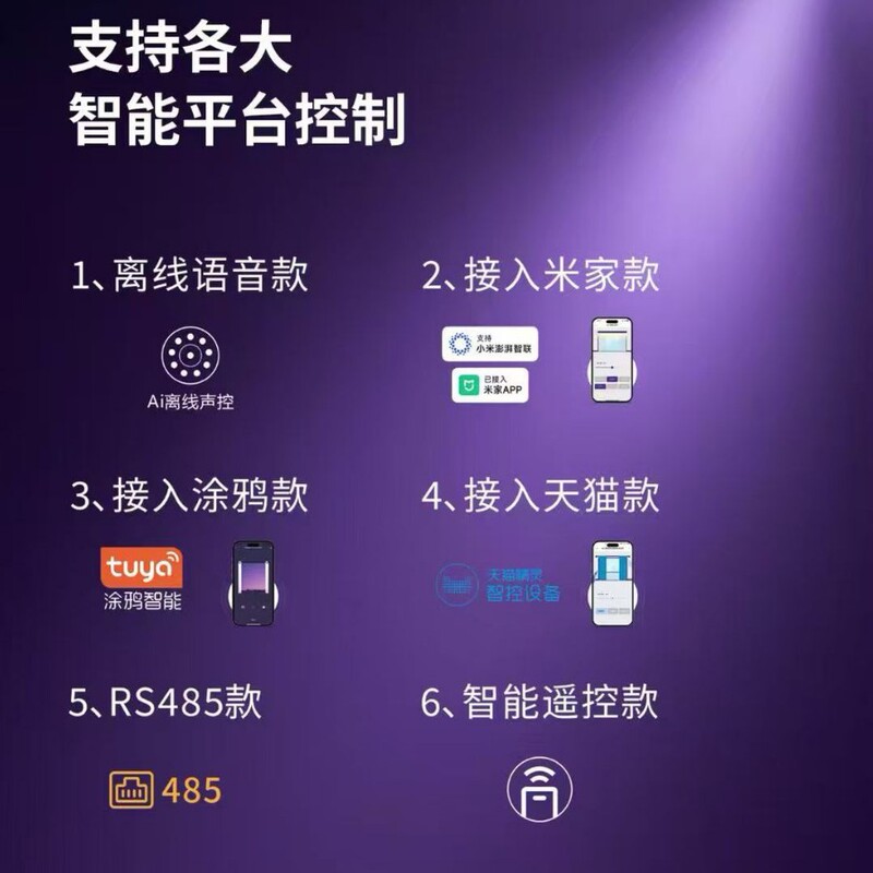 智能电动遮光窗帘迷你客厅卧室米家语音涂鸦静音轨道成品厂家批发|undefined