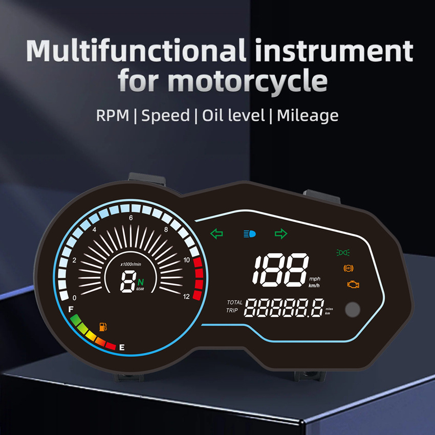 South America's Best-Selling Motorcycle Instrument Assembly Italika 150Z 150Sz 170Z Digital Speedometer